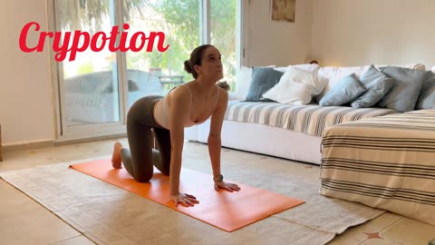 My sexy wife try yoga CRYPOTION Y3cd