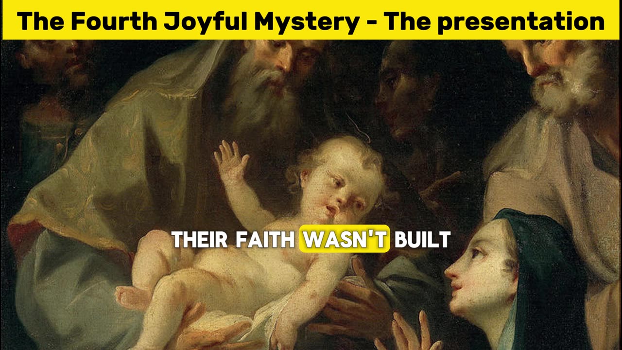 The Fourth Joyful Mystery - The presentation