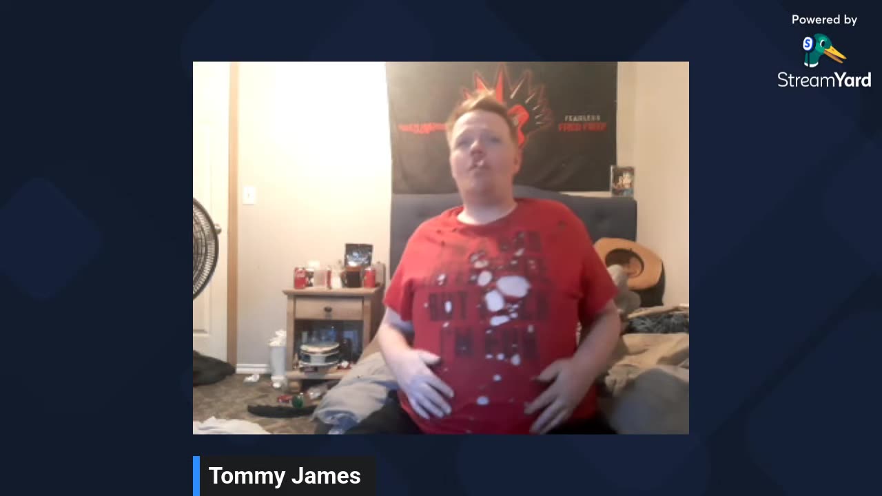 10/14/25 Tommy James VOD: "MORNING MUDD STREAM"