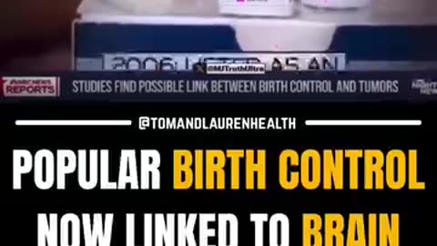POPULAR BIRTH CONTROL NOW LINKED TO BRAIN TUMORS AS OVER 1,000 WOMEN SUE PFIZER