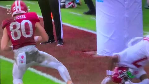 Hoosiers WR #80 Charlie Becker TD🏈21yds