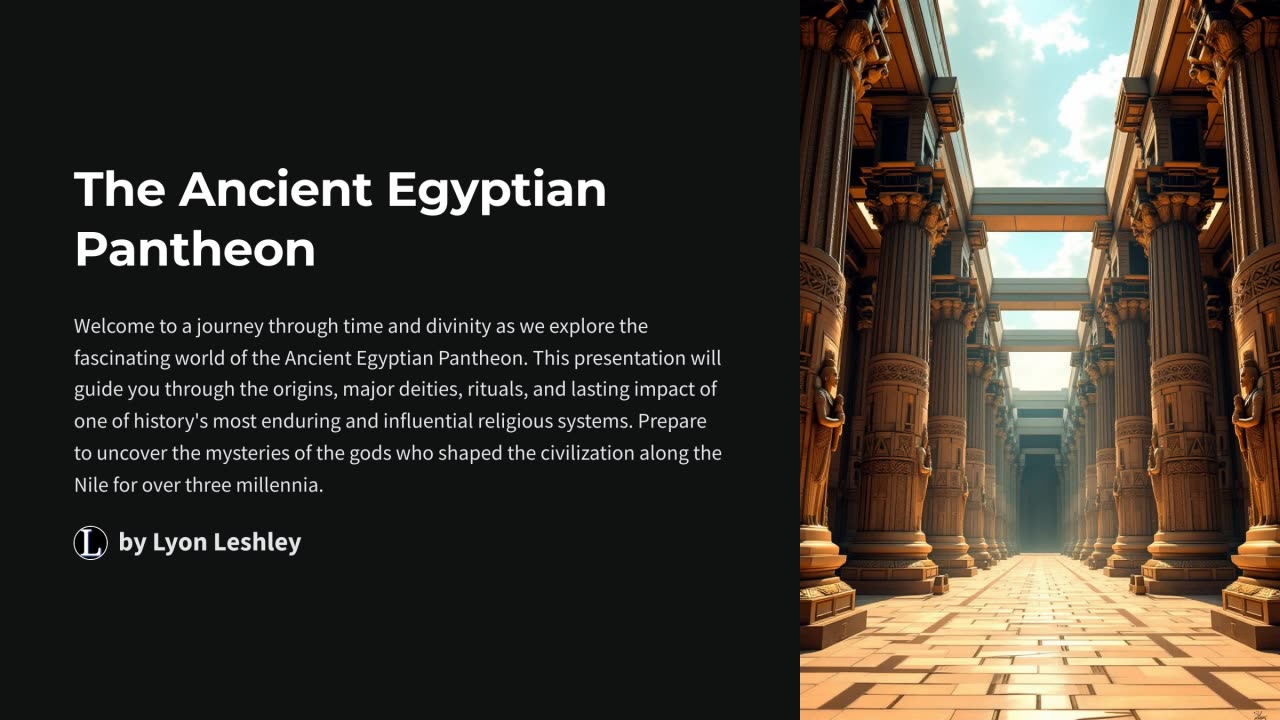 The Ancient Egyptian Pantheon