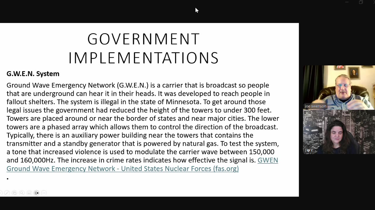 Joe Swenson on the HOT topic of Mind Control.