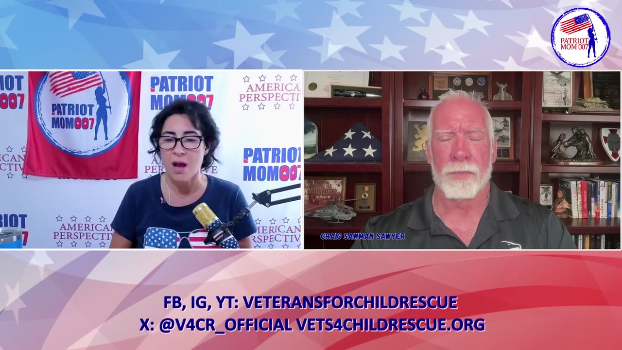American Perspective Restream: Full Episode with Craig Sawyer, vets4childrescue.org