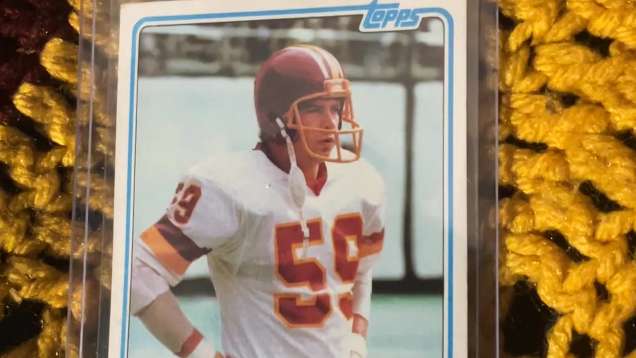 1981 TOPPS #499 BRAD DUSEK REDSKINS