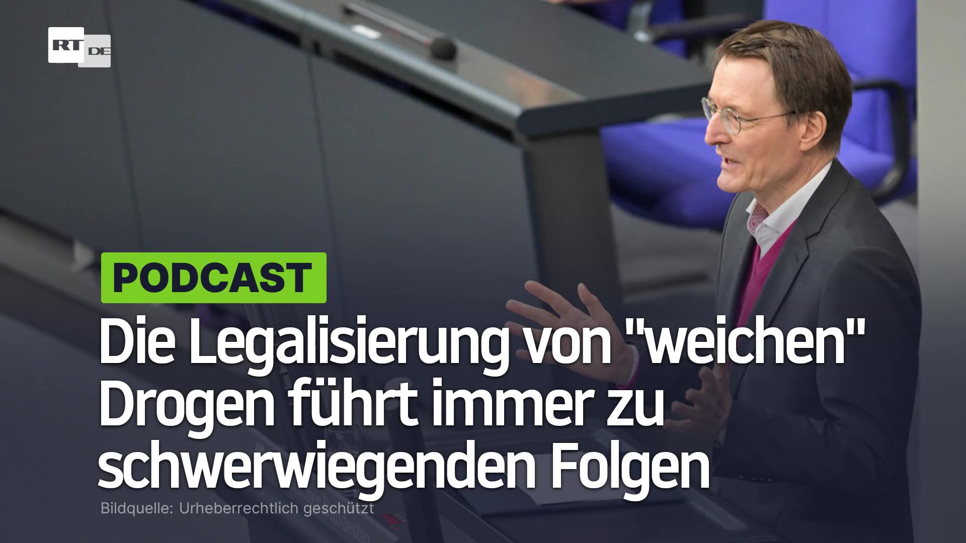 Die Legalisierung von weichen Drogen führt immer zu schwerwiegenden Folgen