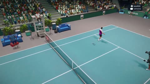 Top Spin 4 Online #15 Federer VS JokerJunfan007 III
