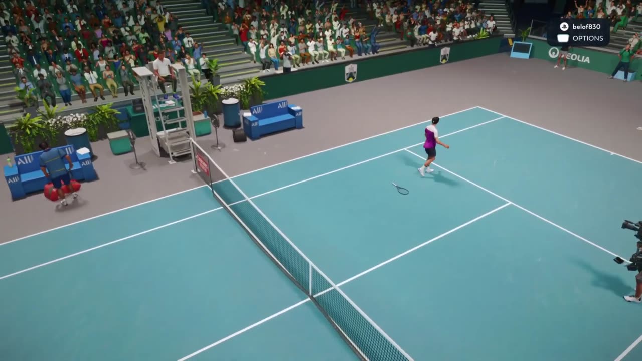Top Spin 4 Online #15 Federer VS JokerJunfan007 III