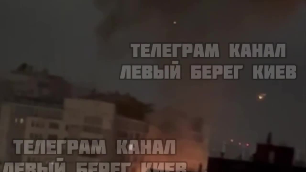 Powerful explosions in Kiev