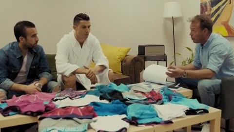 Watch as CR7 select the best styles underwear