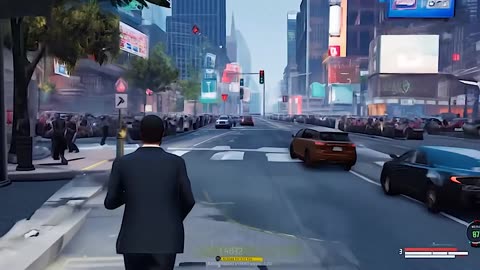 GTA 6 gameplay but it's AI Generated Video