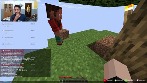 Day 30: Chill Minecraft + Skyblock Test Night 😴✨