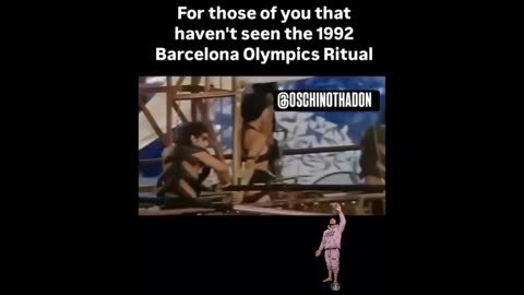 THE 1992 BARCELONA OLYMPICS RITUAL