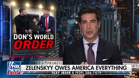 Jesse Watters: Monologue about the Zelenskyy disaster