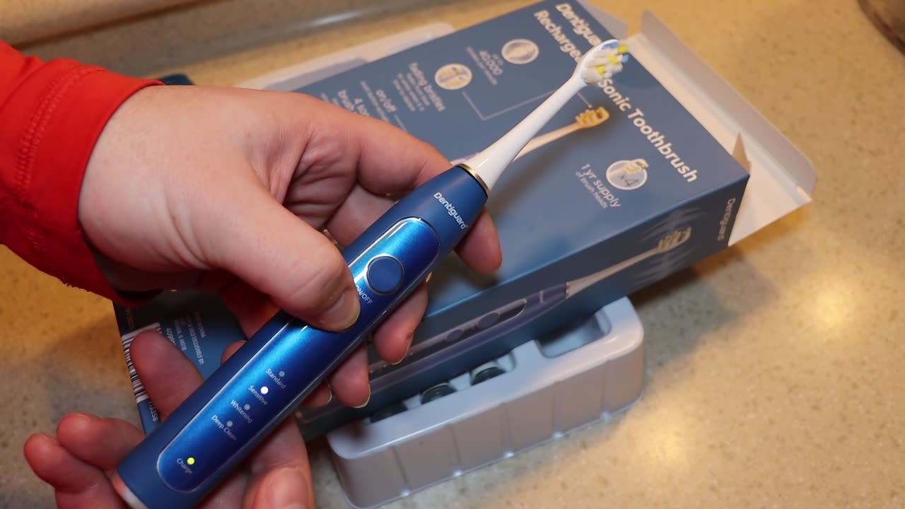 dentiguard rechargeable sonic toothbrush from Aldi review