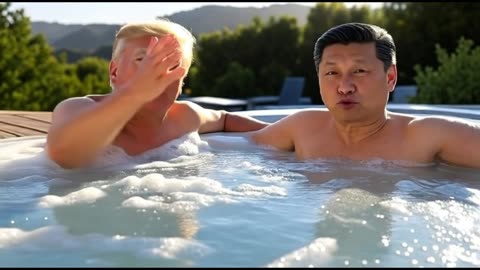 THE UNUSUAL MEETING BETWEEN TRUMP AND XI JINPING