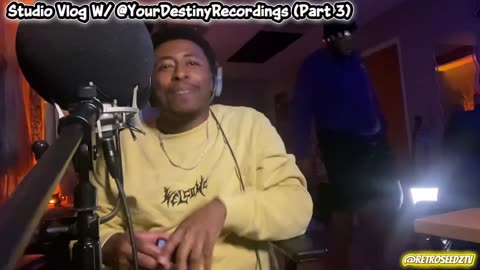 Retro Seedz - STUDIO VLOG W/ @YourDestinyRecordings (Part 3) || @RetroSeedzTV ​ 