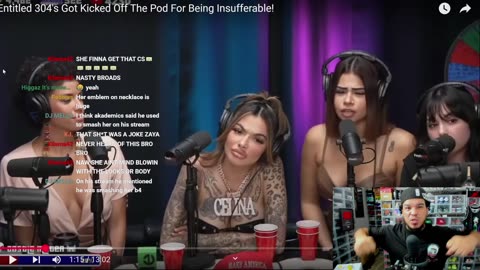 REACTION: Entitled 304's Got Kicked Off The Pod For Being Insufferable! via FRESH&FIT PODCAST