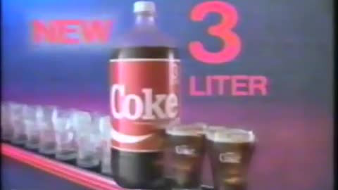 1985 Coca-Cola 3 liter Ghostbusters Commercial Featuring Bill Cosby & Ray Parker Jr.