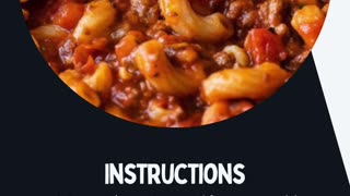 Goulash Recipe