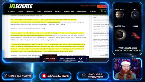 Write or Flight EP3 | Tom Cruise ISS Film. Polar Evolution | All Things Science, Fiction, and Sci-Fi