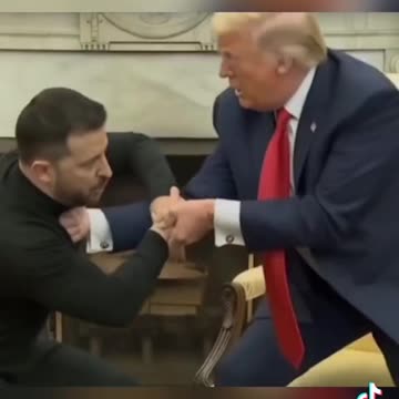 DUELING DONKEYS: WATCH TRUMP$TER GET INTO A FIGHT WITH ZELENSKYY