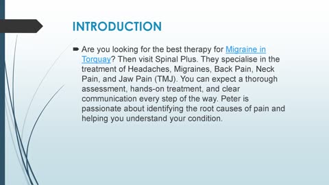 Looking For Best Service Migraine in Bellbrae