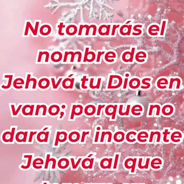 “No tomarás el nombre de Dios en vano” Éxodo 20:7.#shortvideo #youtubeshorts #ytshorts #reels #yt