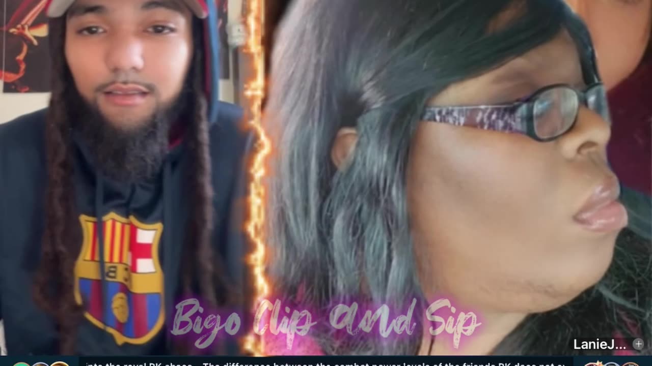 Papi lines Lanie n plays in Moet's face so hard 3/2/25 #bigoclipandsip