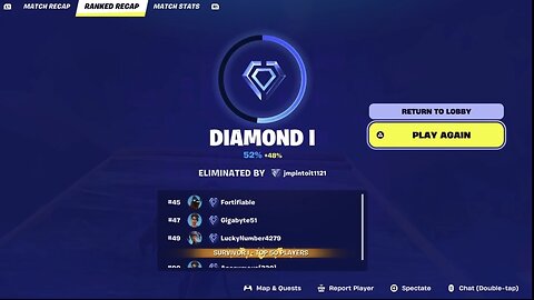 INSANE 1v2 Long Range Clutch Diamond Rank