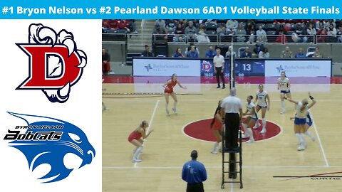 #1 Bryon Nelson vs #2 Pearland Dawson 6AD1 Volleyball State