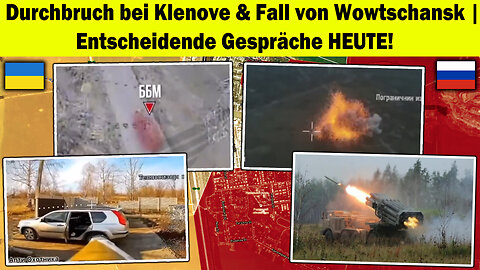 Durchbruch bei Klenove & Verlust von Wowtschansk 🔥 | Zilinski-Rücktritt rückt näher ⚠️ Ukraine Krieg