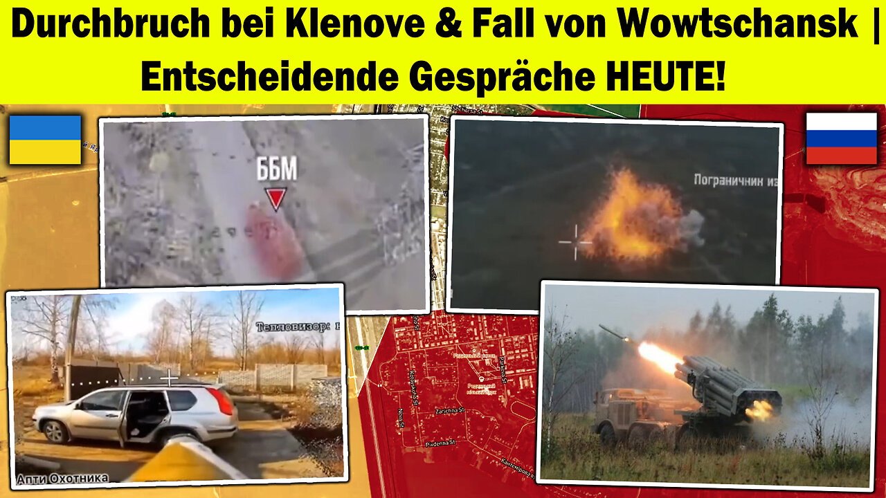 Durchbruch bei Klenove & Verlust von Wowtschansk 🔥 | Zilinski-Rücktritt rückt näher ⚠️ Ukraine Krieg