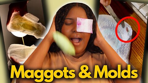 OMG, there's a WORM in her PAD!