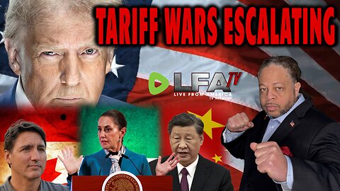 DEMONCRATS ALONG WITH CHINA, CANADA & MEXICO FIGHTING PRES. TRUMP IN THE TARIFF WARS