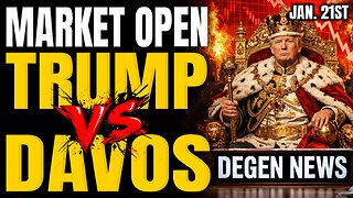 LIVE! Trump Speaks At Davos World Economic Forum