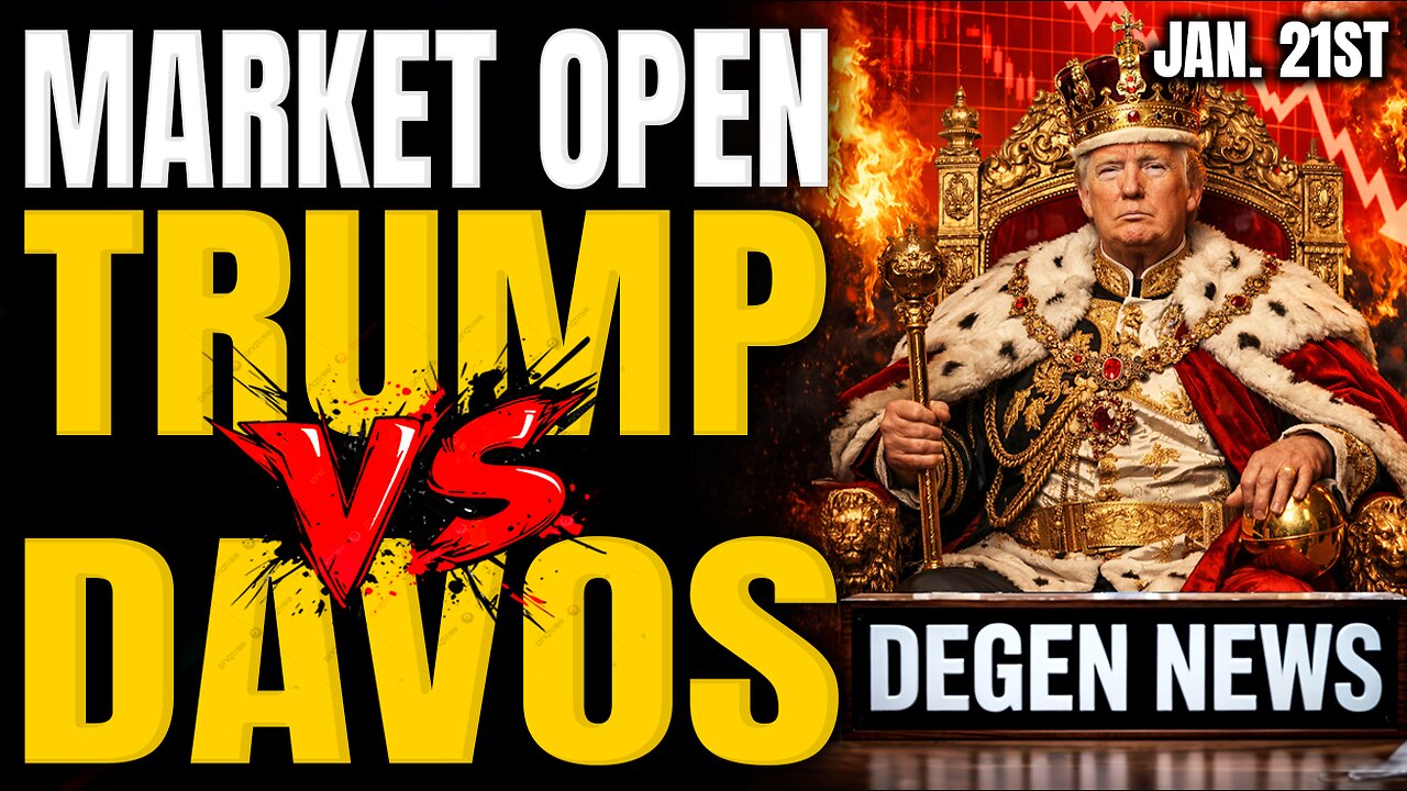 LIVE! Trump Speaks At Davos World Economic Forum