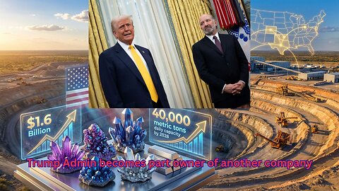 US government becomes part owner in yet another rare earth company