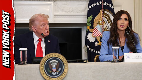 Trump: Noem is doing 'a very good job'