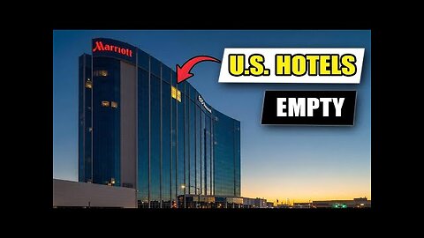 America’s Hotels Are Empty – The Silent Domino Collapse of U.S. Tourism