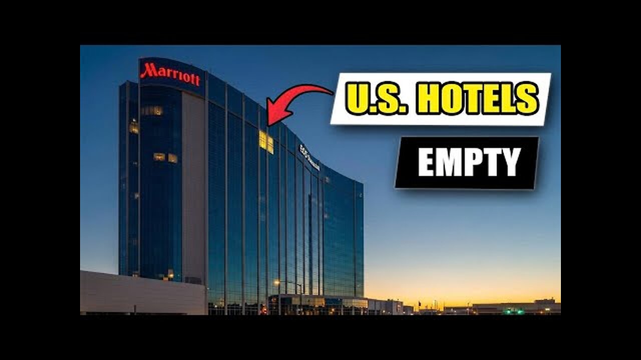America’s Hotels Are Empty – The Silent Domino Collapse of U.S. Tourism