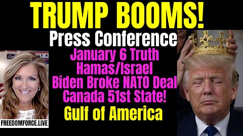 01-07-25   Trump Presser - Live with Melly!