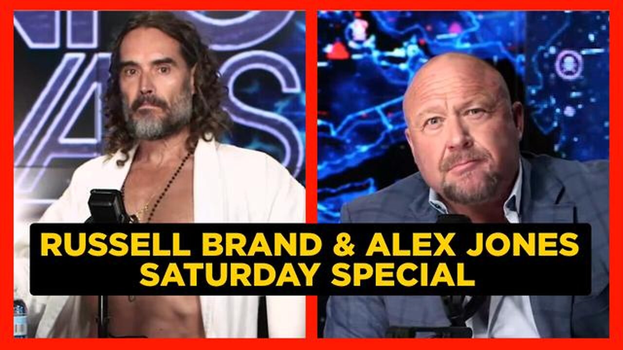 ALEX JONES & RUSSELL BRAND SATURDAY SPECIAL 11/8/25 • DEEP DIVE ON OUR PLACE IN THE UNIVERSE