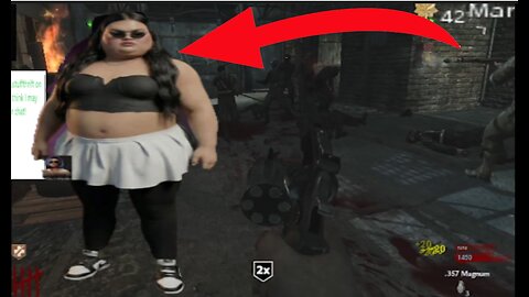 Casually spanking zombies with a random on COD WAW in 2025!