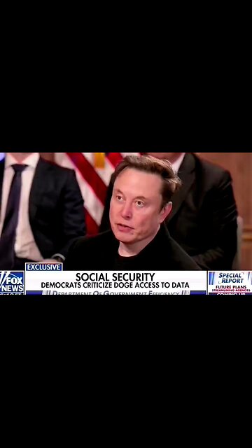 ELON Musk: DOGE will receive more social security