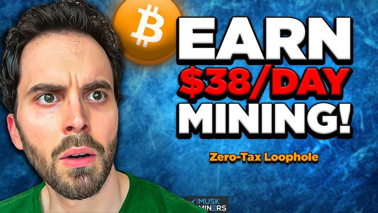 How to Make $38 Per Day Bitcoin Mining (Pay Zero Tax) | Musk Miners