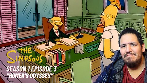The Simpsons | Season 1 Episode 3 | "Homer's Odyssey" | TV Show Reaction