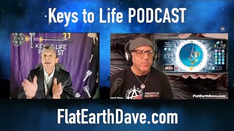 [Flat Earth Dave Interviews 2] Keys 2 Life PODCAST w Flat Earth Dave [Nov 8, 2024]