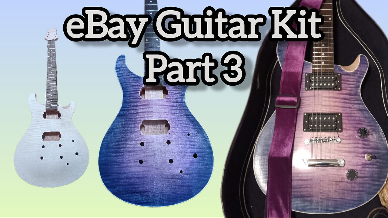 Finishing the Ebay PRS Style Kit
