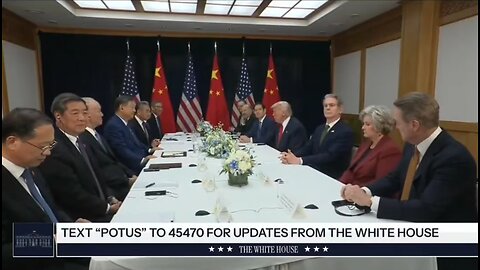 Trump Meets With Chinese President Xi In South Korea
